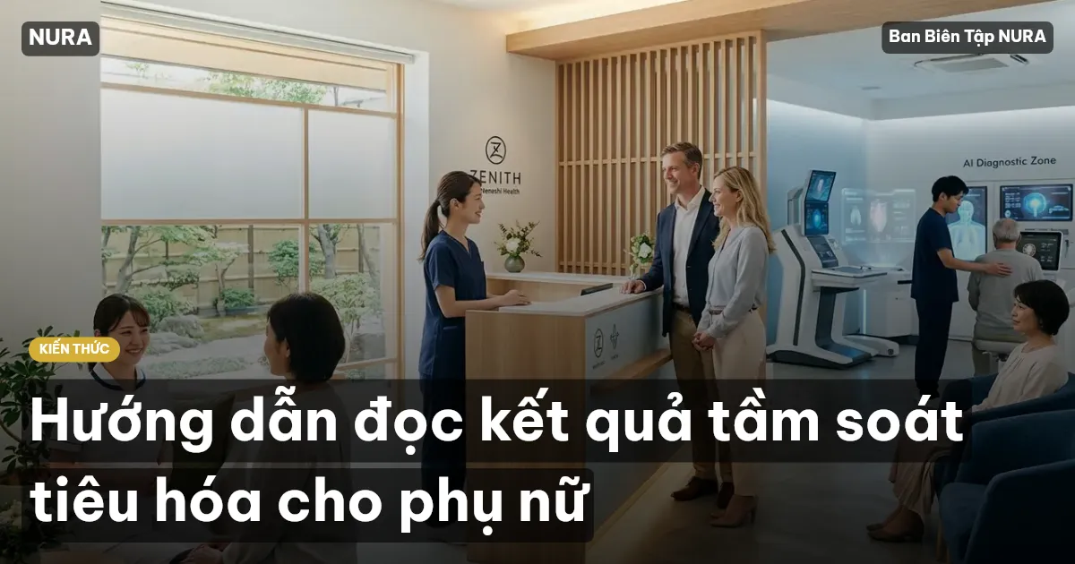 Hướng dẫn đọc kết quả tầm soát tiêu hóa cho phụ nữ