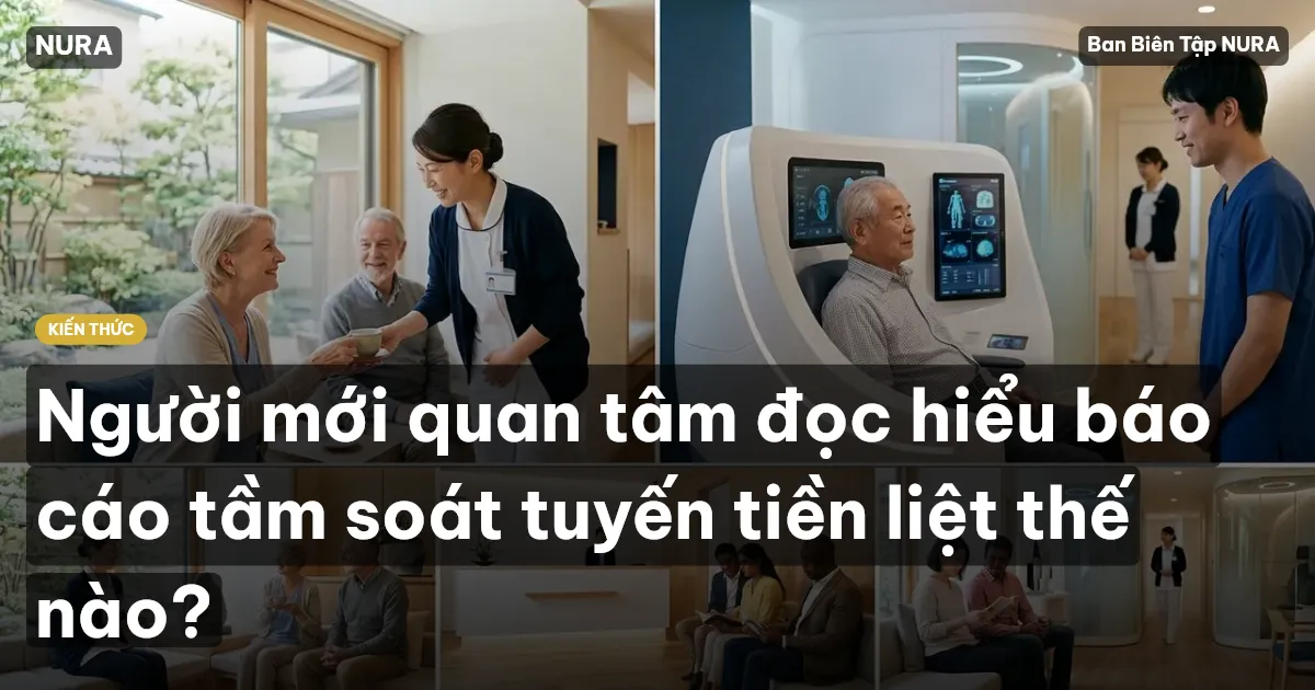 Người mới quan tâm đọc hiểu báo cáo tầm soát tuyến tiền liệt thế nào?