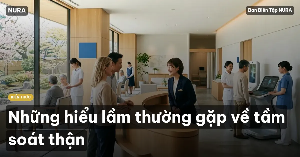 Những hiểu lầm thường gặp về tầm soát thận