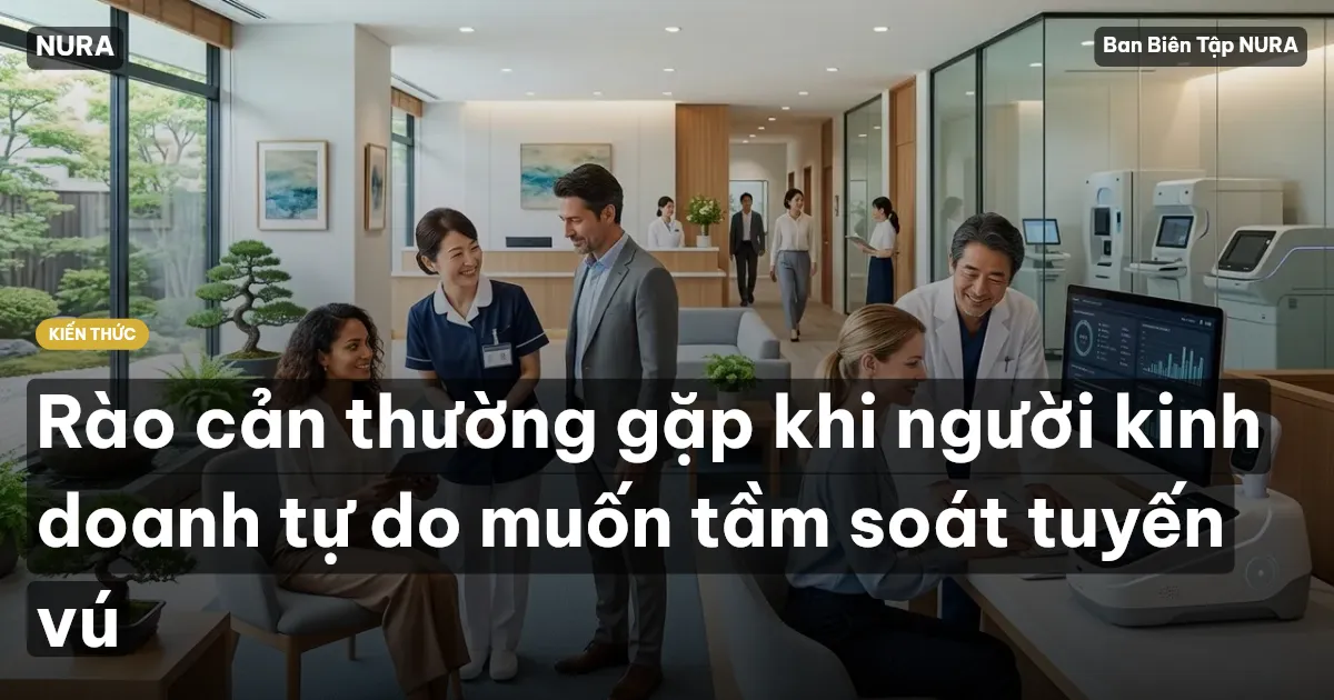 Rào cản thường gặp khi người kinh doanh tự do muốn tầm soát tuyến vú