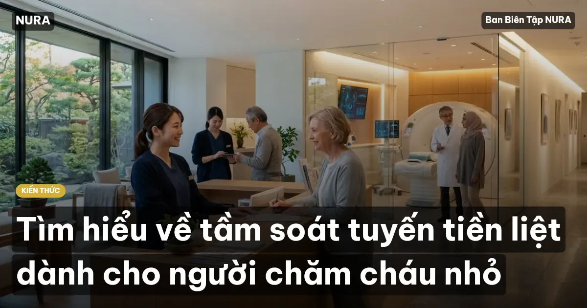 Tìm hiểu về tầm soát tuyến tiền liệt dành cho người chăm cháu nhỏ