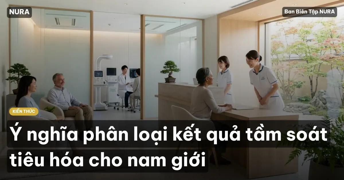Ý nghĩa phân loại kết quả tầm soát tiêu hóa cho nam giới