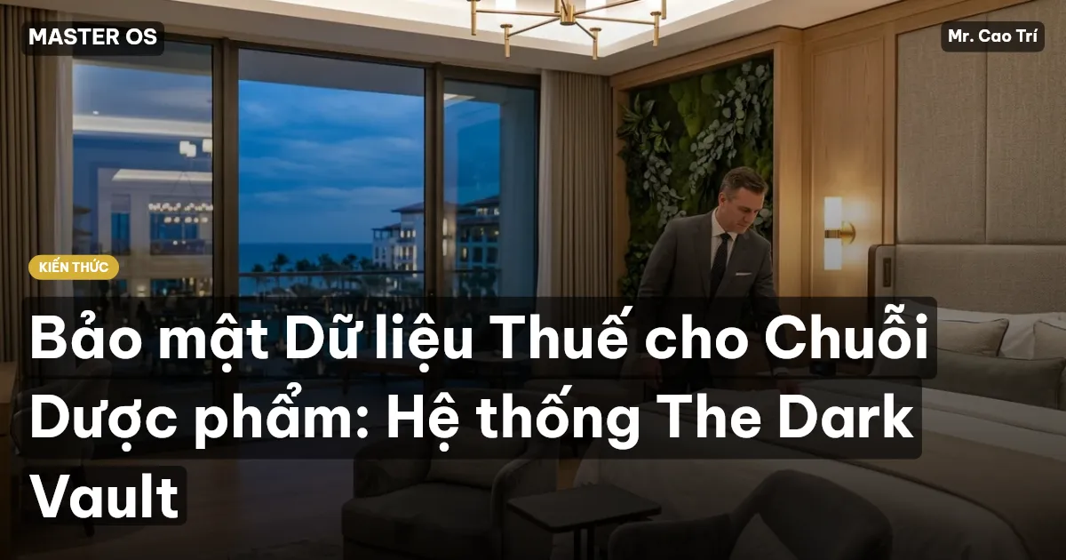 Bảo mật Dữ liệu Thuế cho Chuỗi Dược phẩm: Hệ thống The Dark Vault