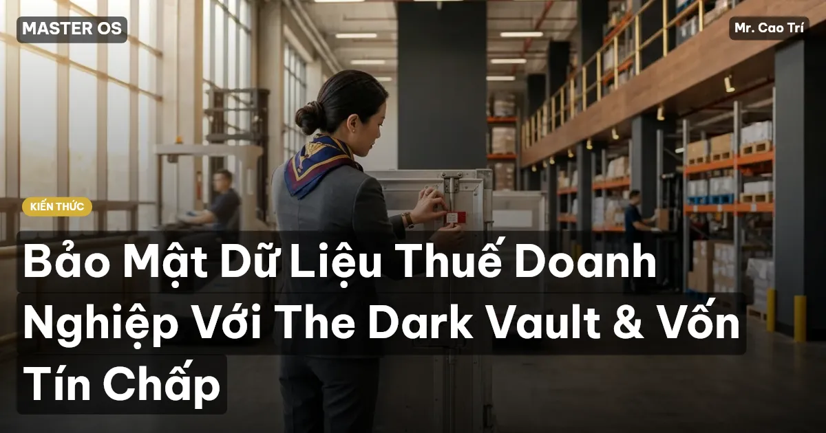 Bảo Mật Dữ Liệu Thuế Doanh Nghiệp Với The Dark Vault & Vốn Tín Chấp