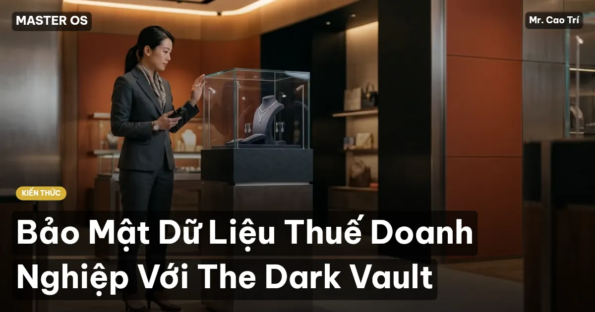 Bảo Mật Dữ Liệu Thuế Doanh Nghiệp Với The Dark Vault