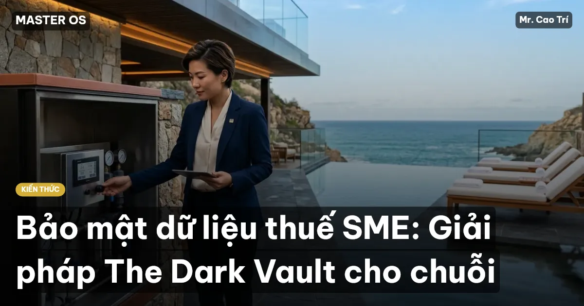 Bảo mật dữ liệu thuế SME: Giải pháp The Dark Vault cho chuỗi