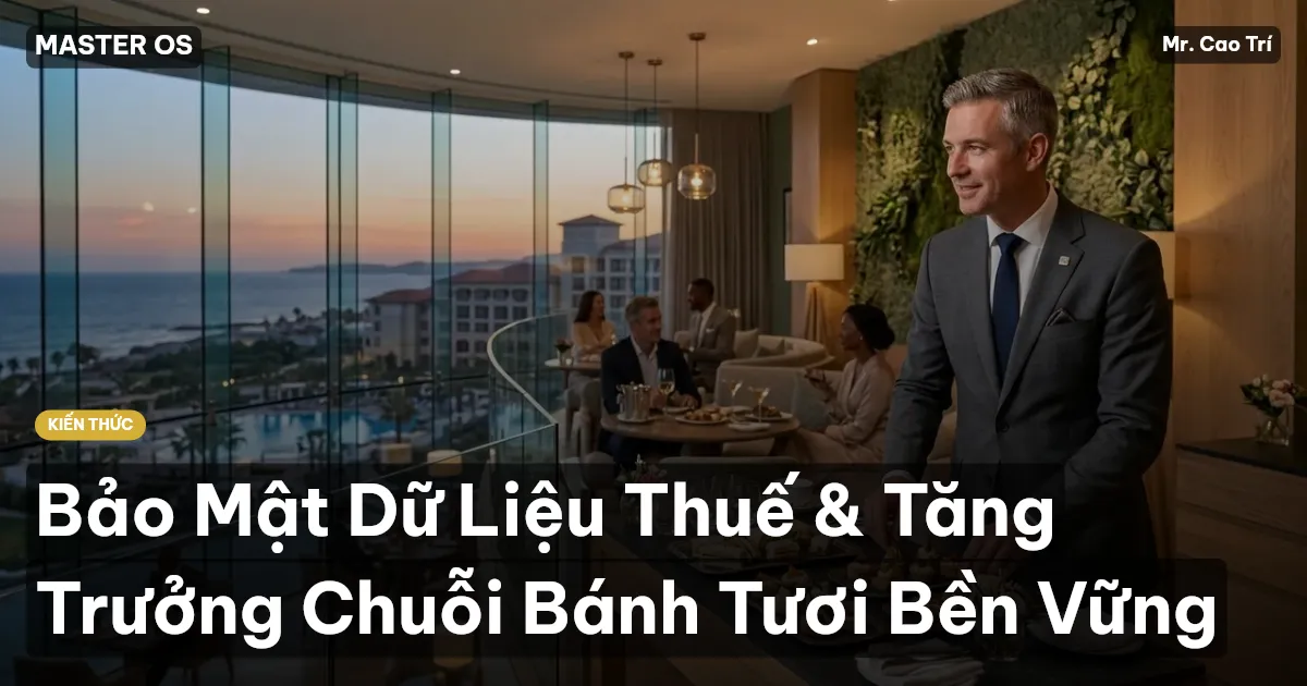 Bảo Mật Dữ Liệu Thuế & Tăng Trưởng Chuỗi Bánh Tươi Bền Vững