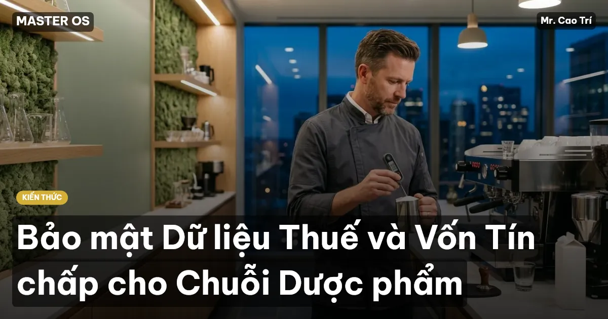 Bảo mật Dữ liệu Thuế và Vốn Tín chấp cho Chuỗi Dược phẩm