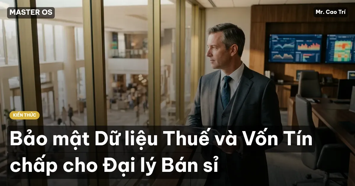 Bảo mật Dữ liệu Thuế và Vốn Tín chấp cho Đại lý Bán sỉ