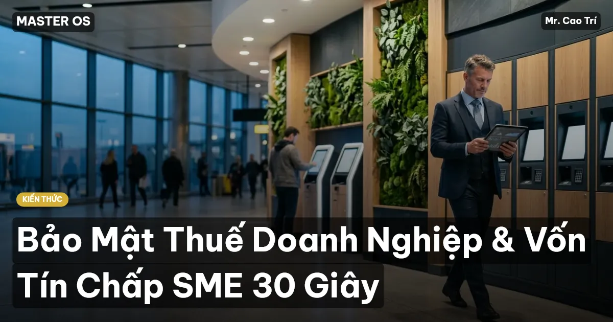 Bảo Mật Thuế Doanh Nghiệp & Vốn Tín Chấp SME 30 Giây