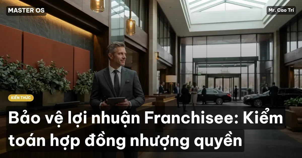 Bảo vệ lợi nhuận Franchisee: Kiểm toán hợp đồng nhượng quyền