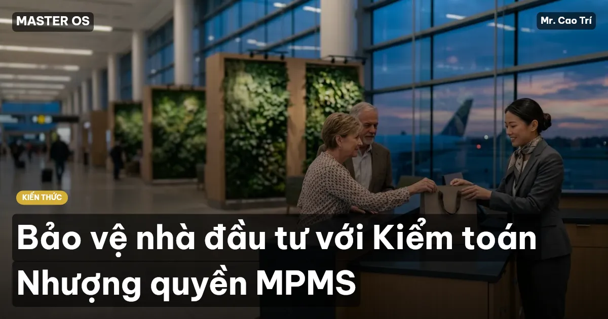 Bảo vệ nhà đầu tư với Kiểm toán Nhượng quyền MPMS