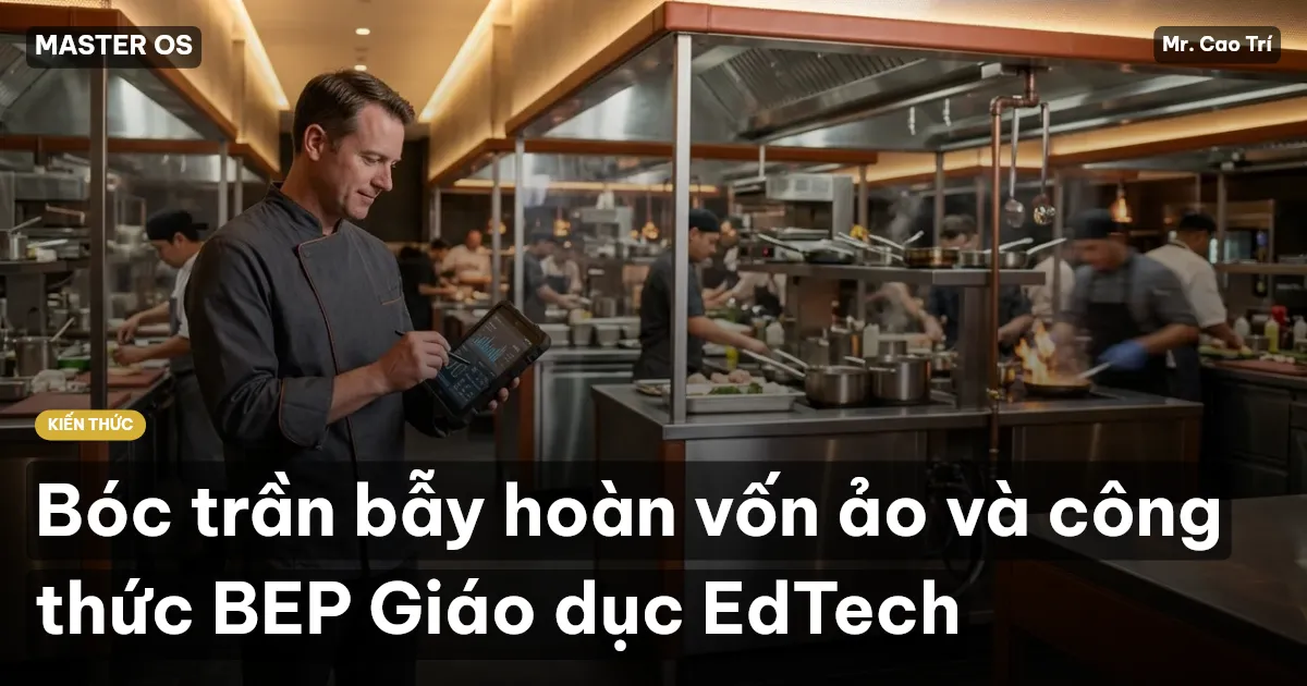 Bóc trần bẫy hoàn vốn ảo và công thức BEP Giáo dục EdTech