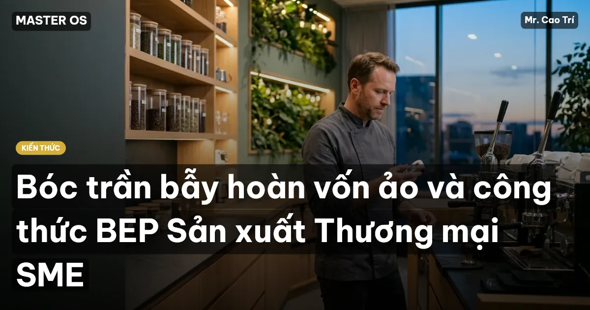 Bóc trần bẫy hoàn vốn ảo và công thức BEP Sản xuất Thương mại SME