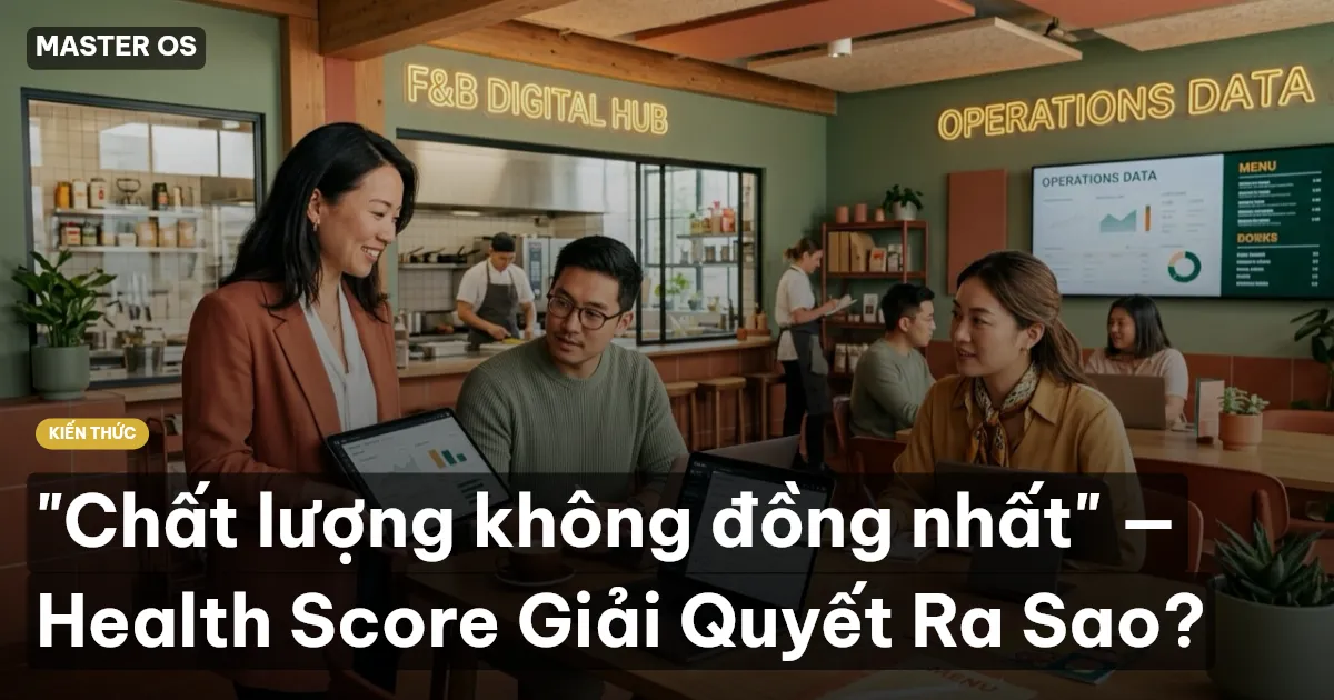 "Chất lượng không đồng nhất" — Health Score Giải Quyết Ra Sao?