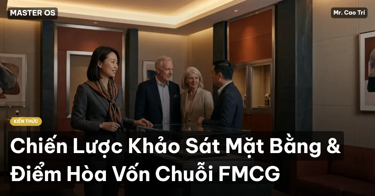 Chiến Lược Khảo Sát Mặt Bằng & Điểm Hòa Vốn Chuỗi FMCG