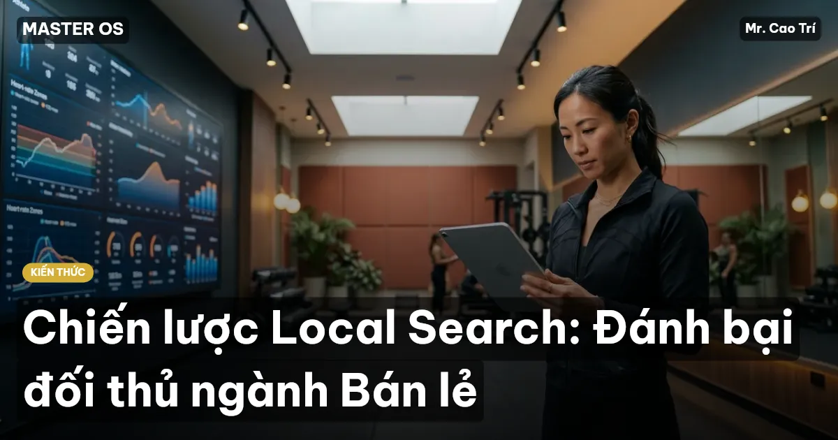 Chiến lược Local Search: Đánh bại đối thủ ngành Bán lẻ
