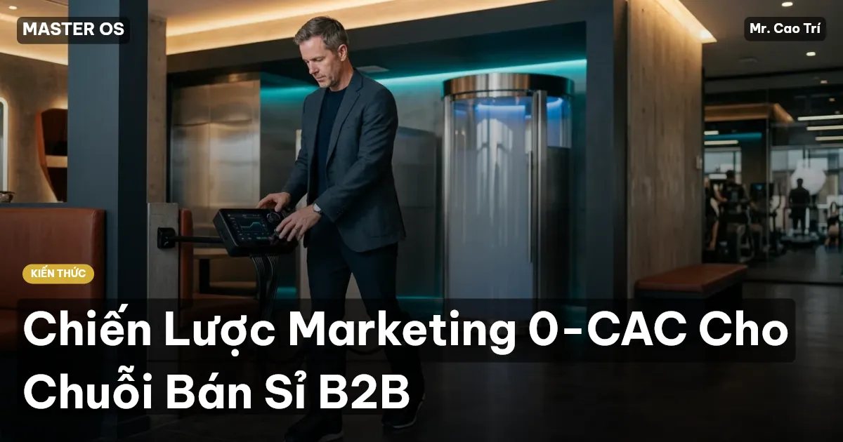 Chiến Lược Marketing 0-CAC Cho Chuỗi Bán Sỉ B2B