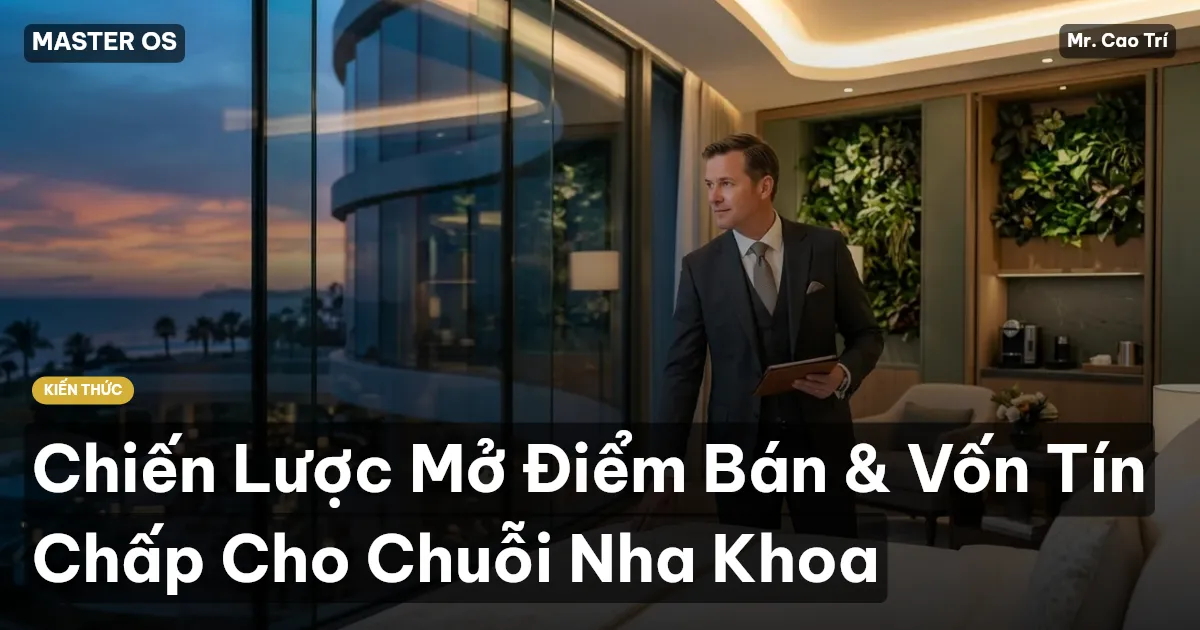 Chiến Lược Mở Điểm Bán & Vốn Tín Chấp Cho Chuỗi Nha Khoa