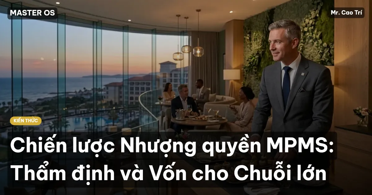 Chiến lược Nhượng quyền MPMS: Thẩm định và Vốn cho Chuỗi lớn