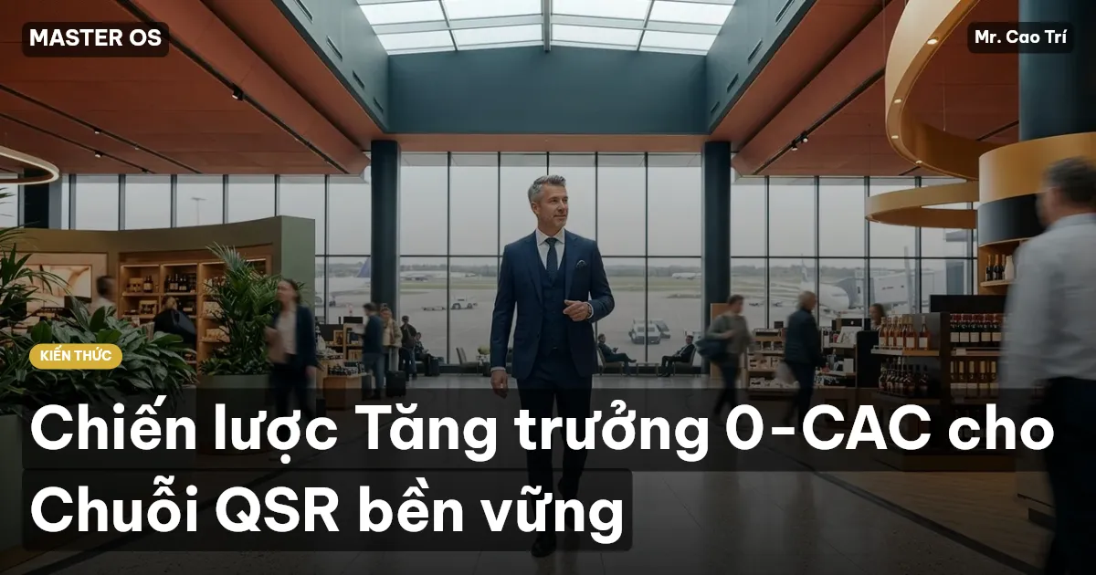 Chiến lược Tăng trưởng 0-CAC cho Chuỗi QSR bền vững