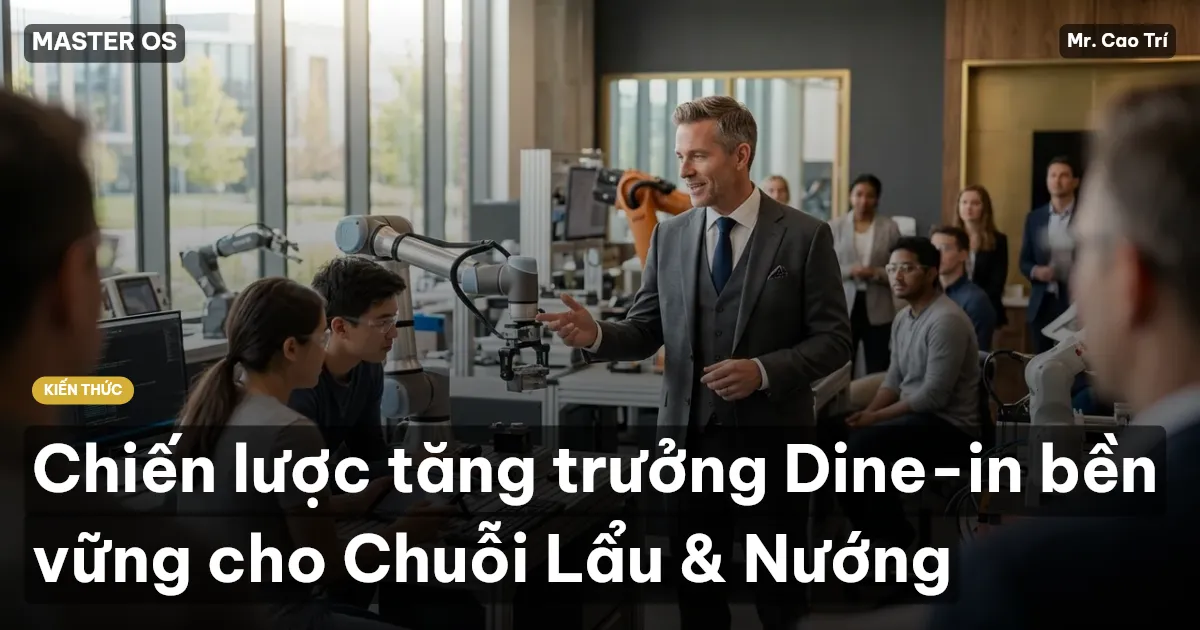 Chiến lược tăng trưởng Dine-in bền vững cho Chuỗi Lẩu & Nướng