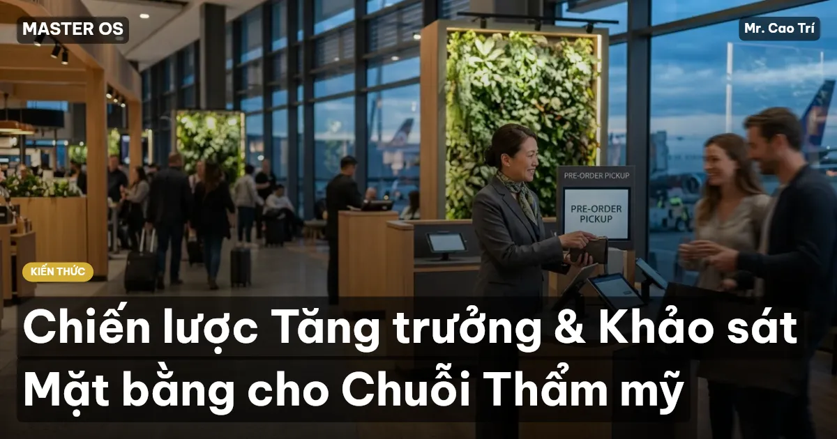 Chiến lược Tăng trưởng & Khảo sát Mặt bằng cho Chuỗi Thẩm mỹ