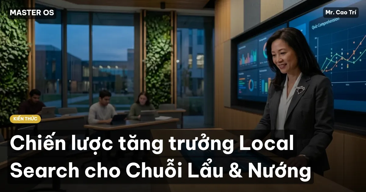 Chiến lược tăng trưởng Local Search cho Chuỗi Lẩu & Nướng