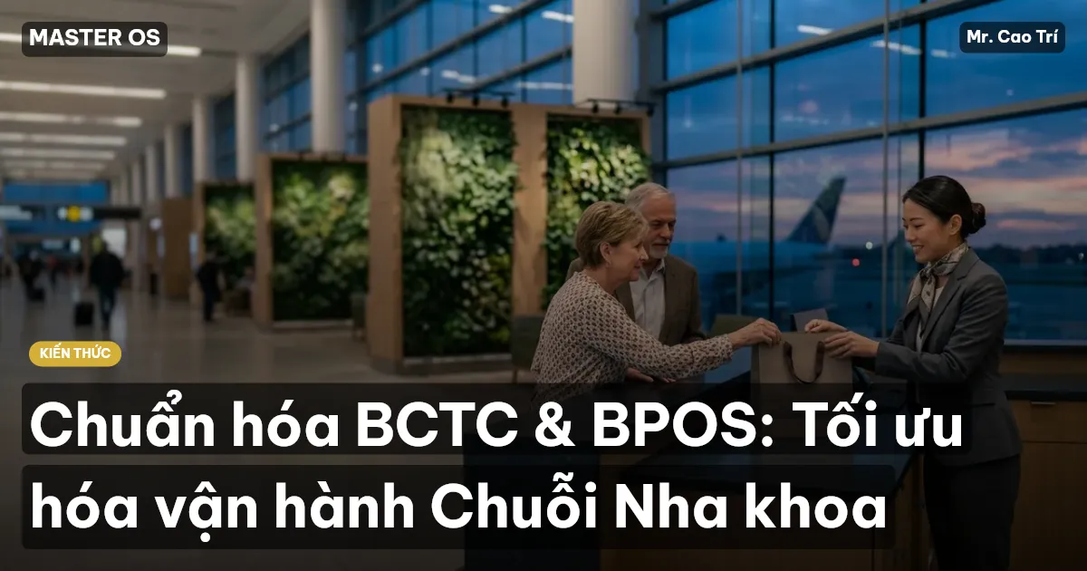 Chuẩn hóa BCTC & BPOS: Tối ưu hóa vận hành Chuỗi Nha khoa