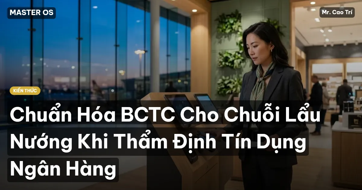 Chuẩn Hóa BCTC Cho Chuỗi Lẩu Nướng Khi Thẩm Định Tín Dụng Ngân Hàng