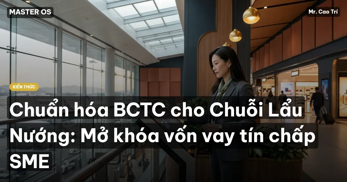 Chuẩn hóa BCTC cho Chuỗi Lẩu Nướng: Mở khóa vốn vay tín chấp SME