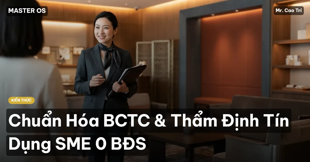 Chuẩn Hóa BCTC & Thẩm Định Tín Dụng SME 0 BĐS