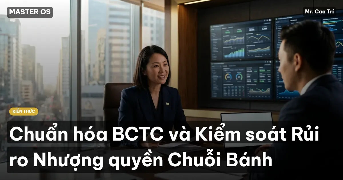 Chuẩn hóa BCTC và Kiểm soát Rủi ro Nhượng quyền Chuỗi Bánh