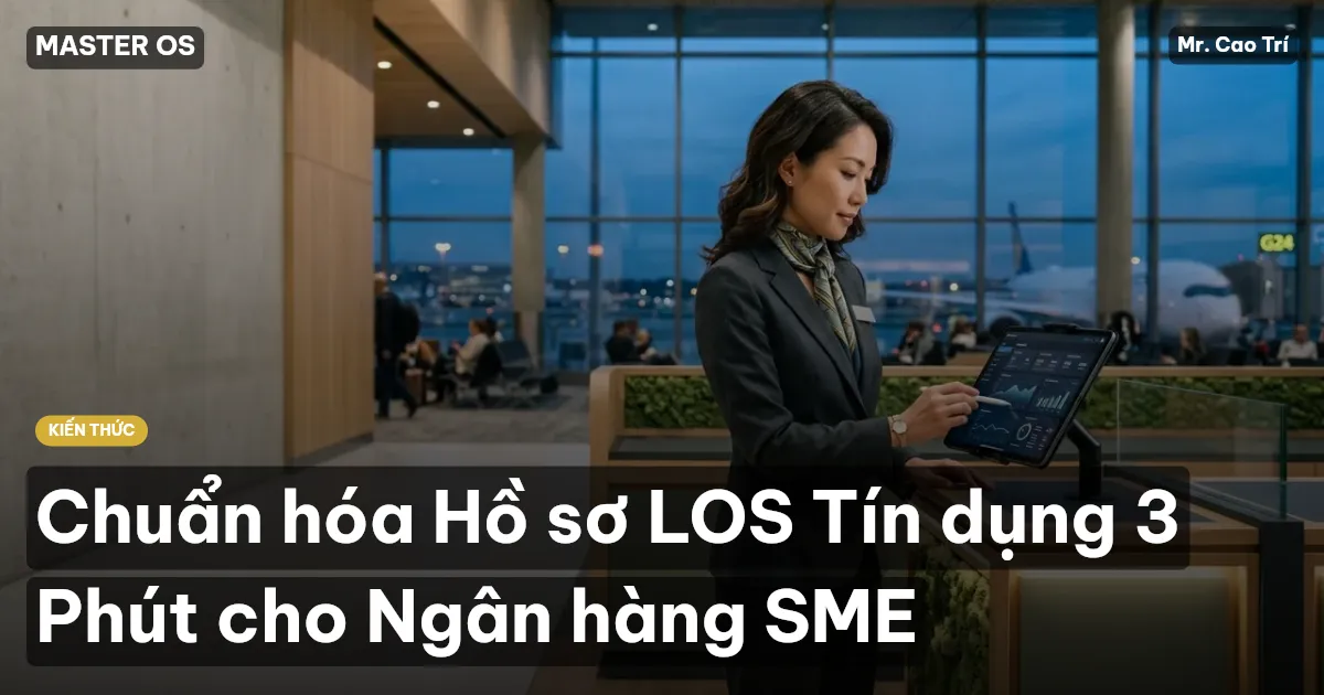 Chuẩn hóa Hồ sơ LOS Tín dụng 3 Phút cho Ngân hàng SME