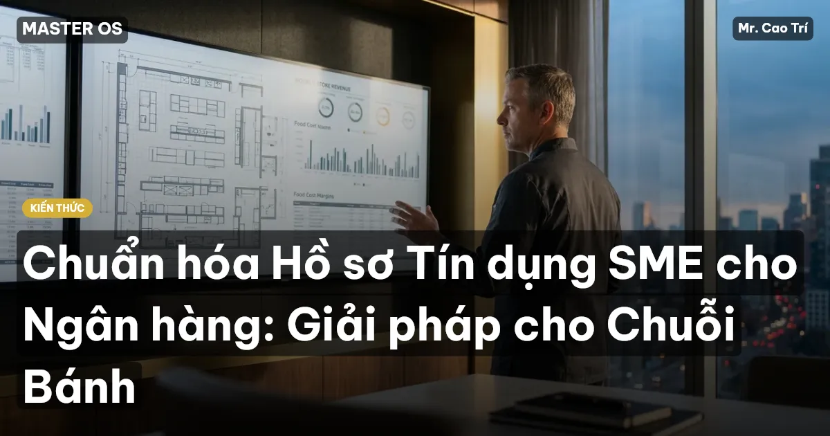 Chuẩn hóa Hồ sơ Tín dụng SME cho Ngân hàng: Giải pháp cho Chuỗi Bánh