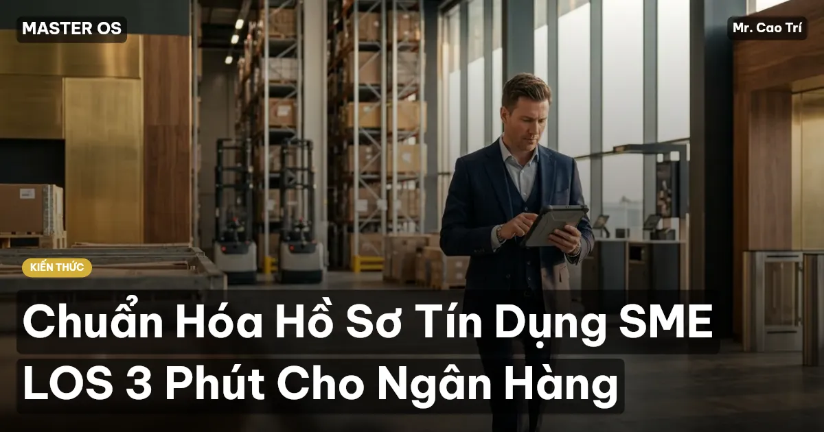 Chuẩn Hóa Hồ Sơ Tín Dụng SME LOS 3 Phút Cho Ngân Hàng