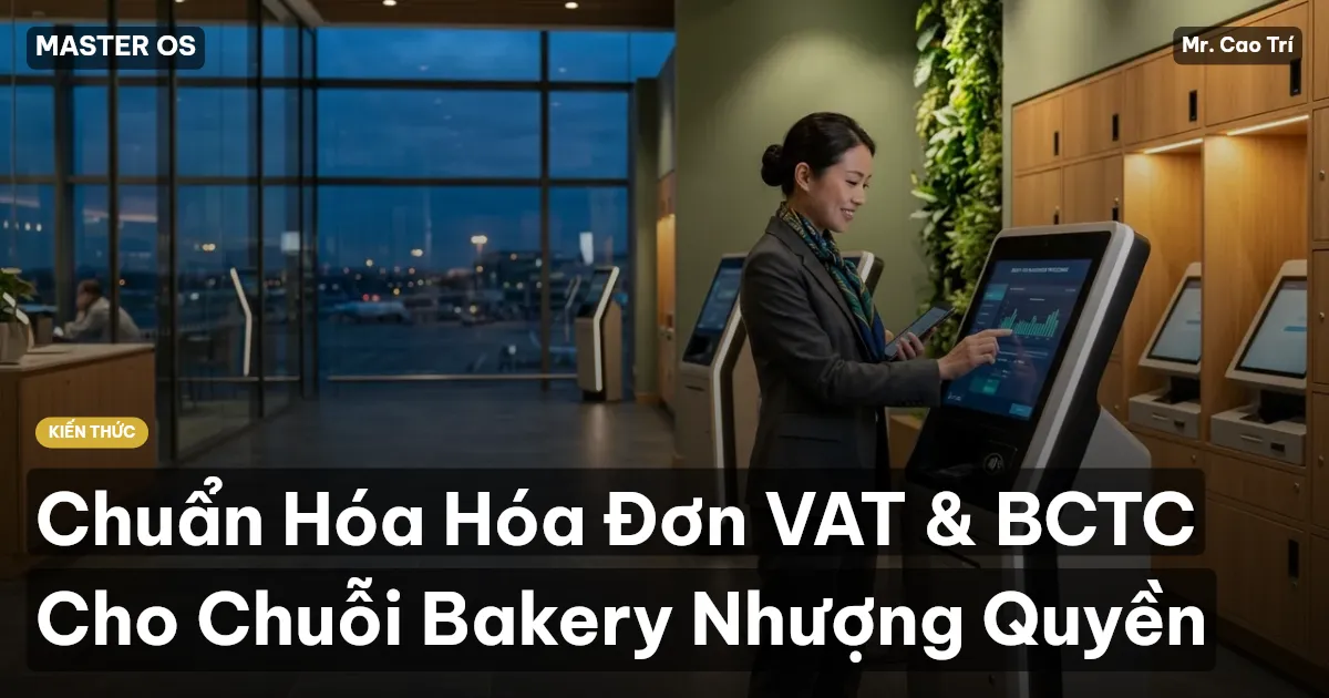 Chuẩn Hóa Hóa Đơn VAT & BCTC Cho Chuỗi Bakery Nhượng Quyền