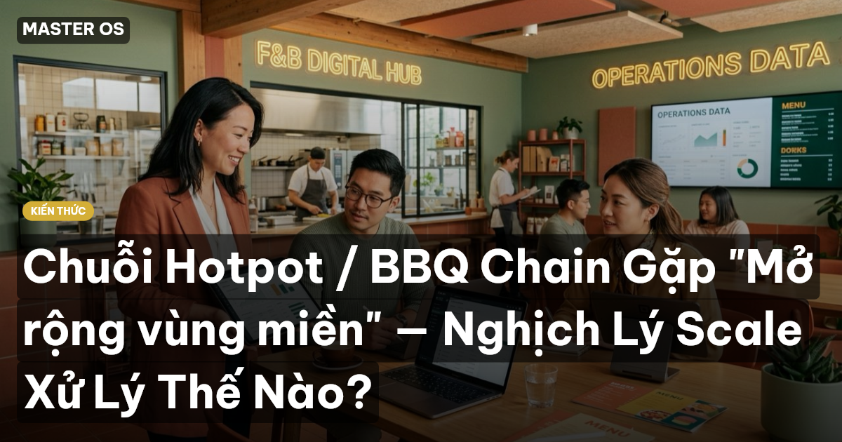 Chuỗi Hotpot / BBQ Chain Gặp "Mở rộng vùng miền" — Nghịch Lý Scale Xử Lý Thế Nào?
