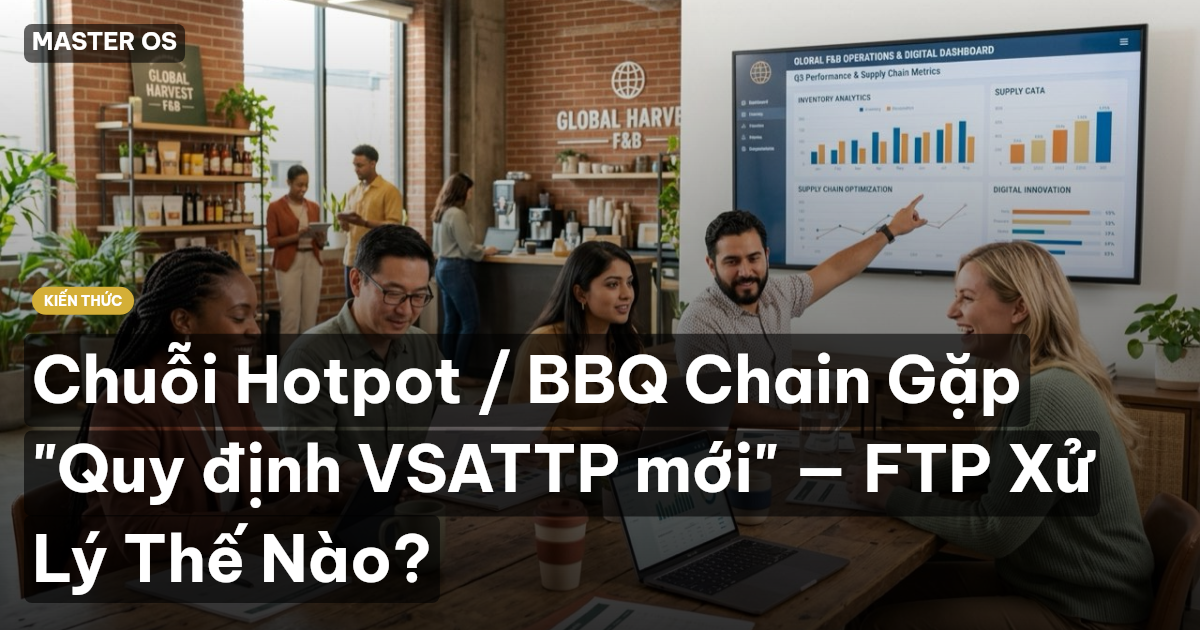 Chuỗi Hotpot / BBQ Chain Gặp "Quy định VSATTP mới" — FTP Xử Lý Thế Nào?