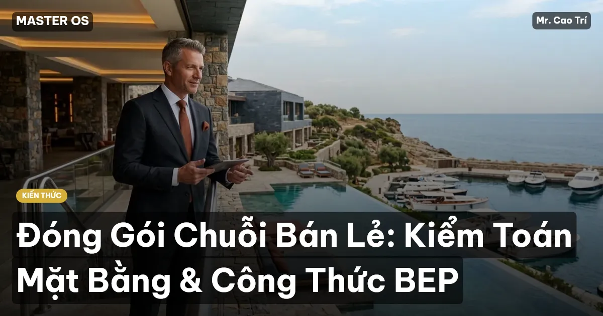 Đóng Gói Chuỗi Bán Lẻ: Kiểm Toán Mặt Bằng & Công Thức BEP