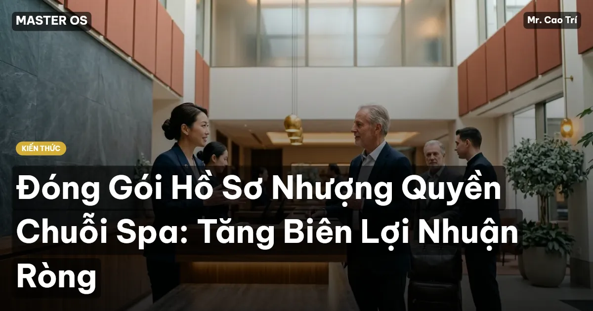 Đóng Gói Hồ Sơ Nhượng Quyền Chuỗi Spa: Tăng Biên Lợi Nhuận Ròng