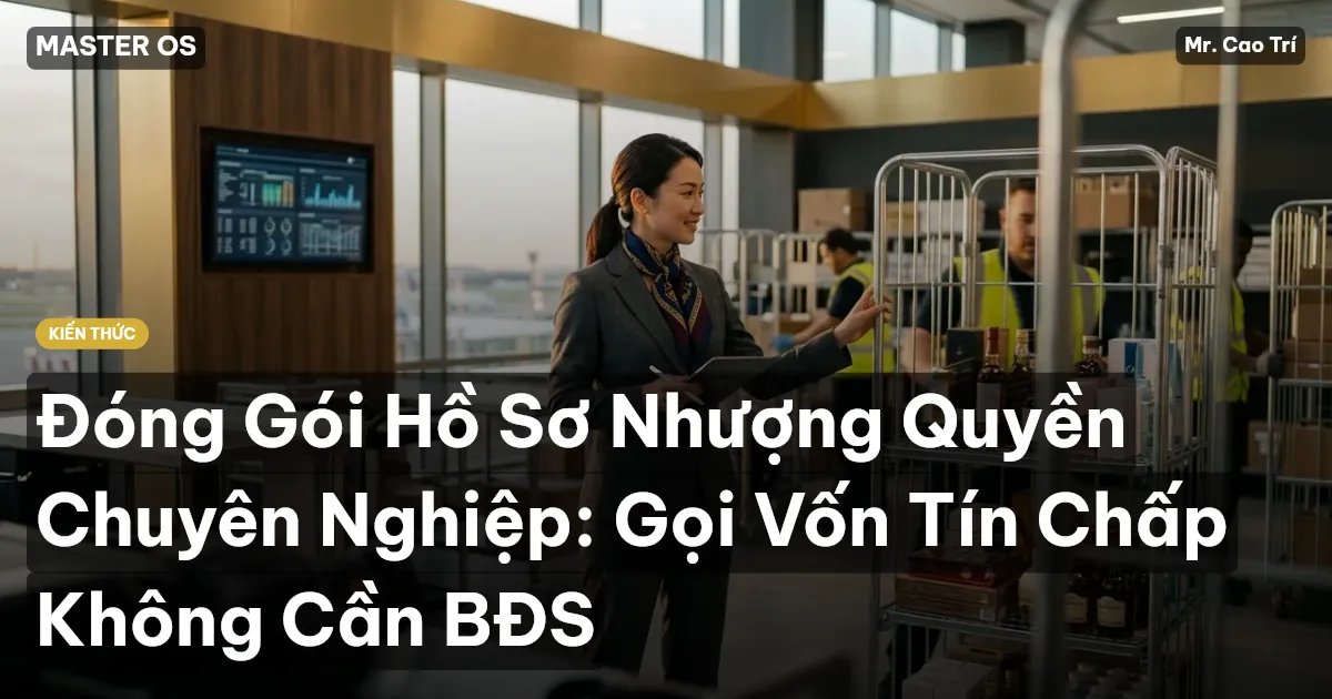 Đóng Gói Hồ Sơ Nhượng Quyền Chuyên Nghiệp: Gọi Vốn Tín Chấp Không Cần BĐS