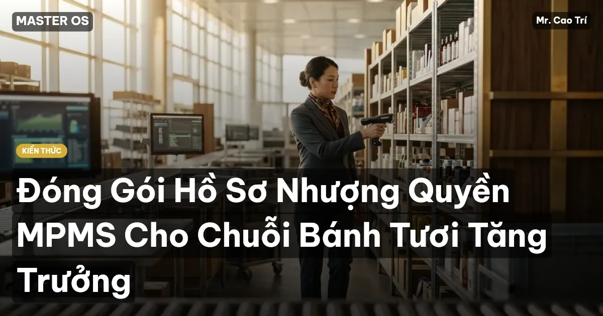 Đóng Gói Hồ Sơ Nhượng Quyền MPMS Cho Chuỗi Bánh Tươi Tăng Trưởng