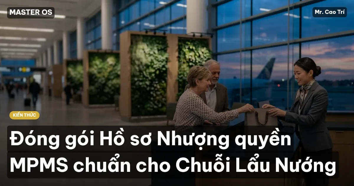 Đóng gói Hồ sơ Nhượng quyền MPMS chuẩn cho Chuỗi Lẩu Nướng