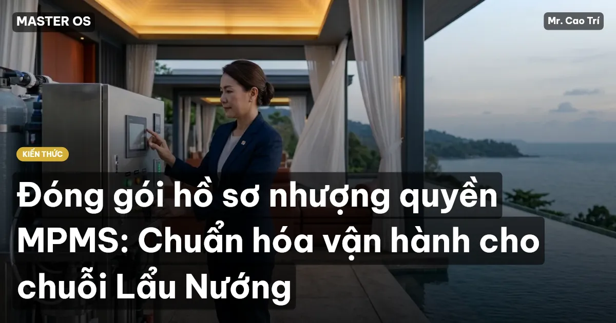 Đóng gói hồ sơ nhượng quyền MPMS: Chuẩn hóa vận hành cho chuỗi Lẩu Nướng