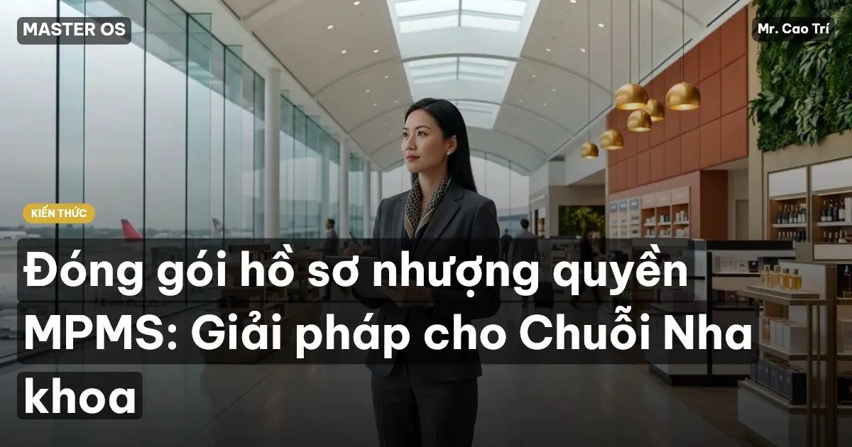 Đóng gói hồ sơ nhượng quyền MPMS: Giải pháp cho Chuỗi Nha khoa