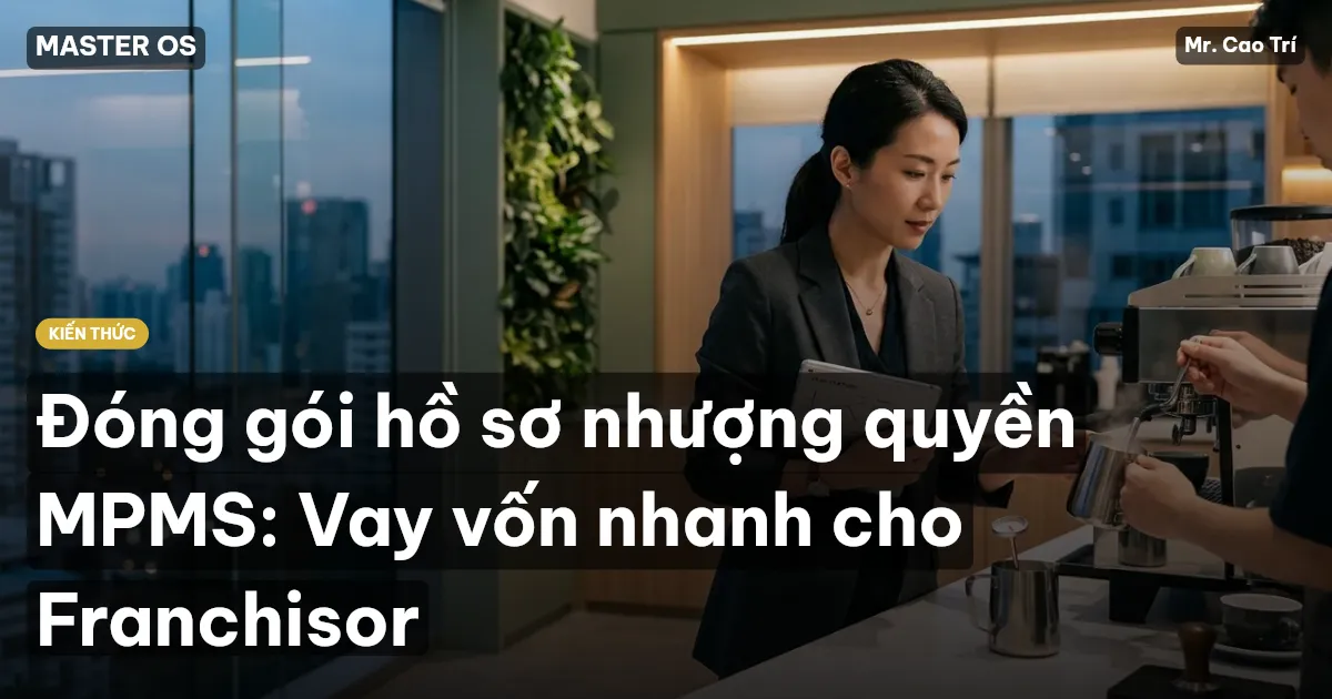 Đóng gói hồ sơ nhượng quyền MPMS: Vay vốn nhanh cho Franchisor