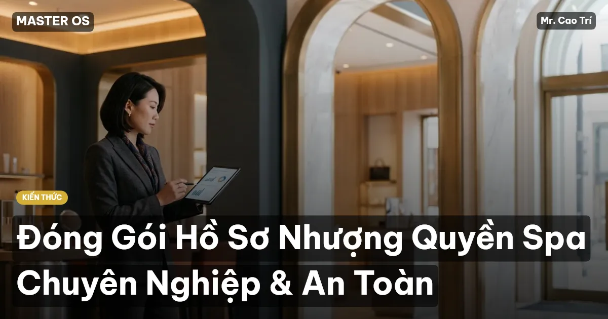 Đóng Gói Hồ Sơ Nhượng Quyền Spa Chuyên Nghiệp & An Toàn