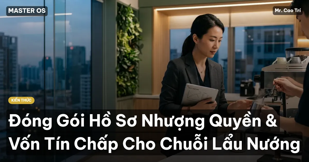 Đóng Gói Hồ Sơ Nhượng Quyền & Vốn Tín Chấp Cho Chuỗi Lẩu Nướng