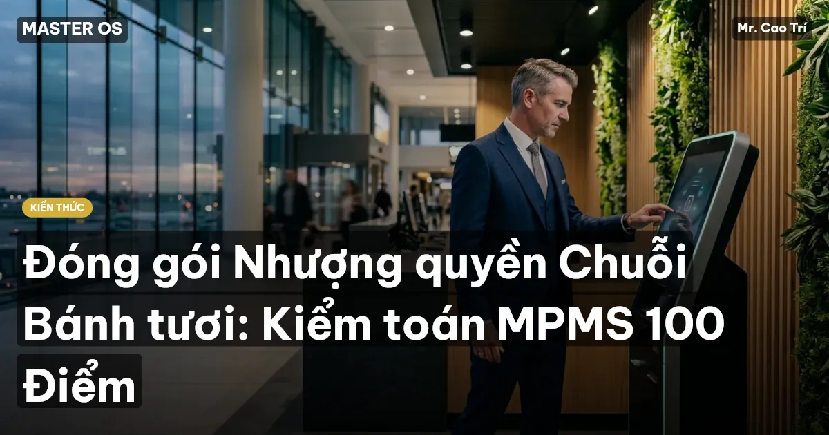 Đóng gói Nhượng quyền Chuỗi Bánh tươi: Kiểm toán MPMS 100 Điểm